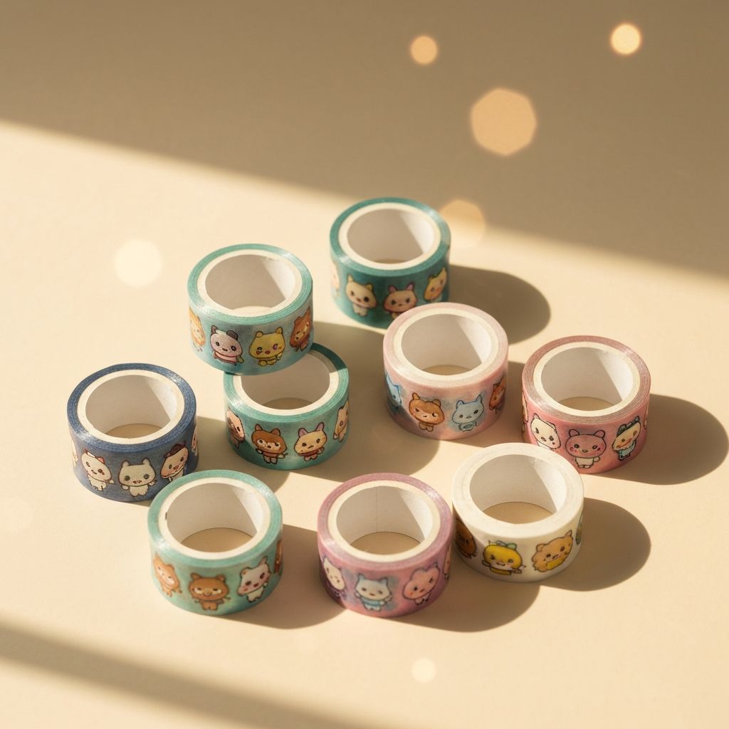 Kawaii Washi Tape Set